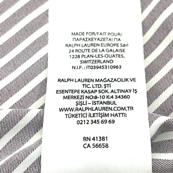 Ralph Lauren Slim Fit Performance Button Down | Size:Medium | Color: Burgundy - Picture 9 of 11